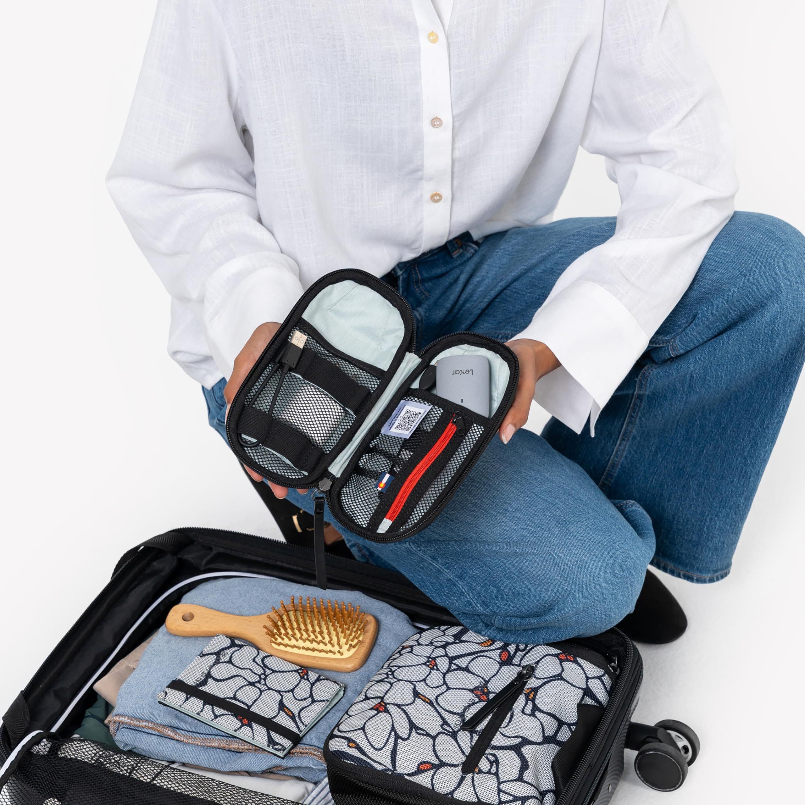 Sherpani Mini Co-Pilot Travel Cable Bag, Alternate, color, Sakura