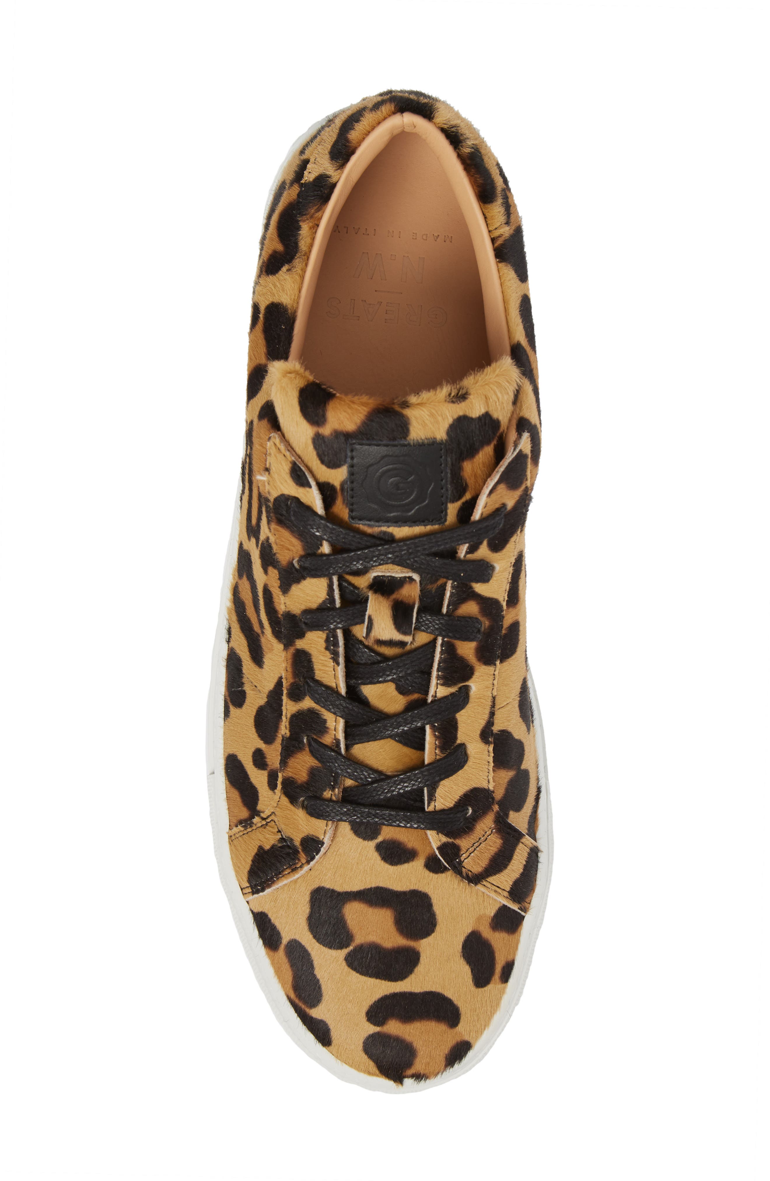 Nick Wooster x GREATS Royale Sneaker, Alternate, color, LEOPARD