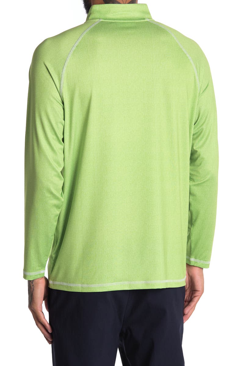 Bugatchi Quarter Zip Performance Pullover, Alternate, color, 