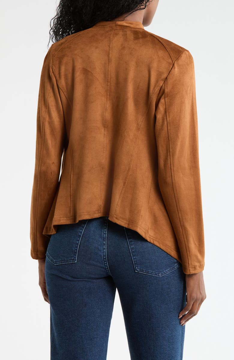 Forgotten Grace Faux Suede Jacket, Alternate, color, 