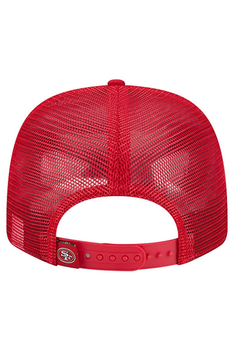 Men's New Era  Scarlet San Francisco 49ers Team 9SEVENTY Adjustable Hat, Alternate, color, Scarlet