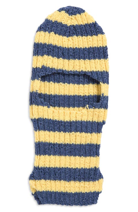 Balla Stripe Cotton Balaclava