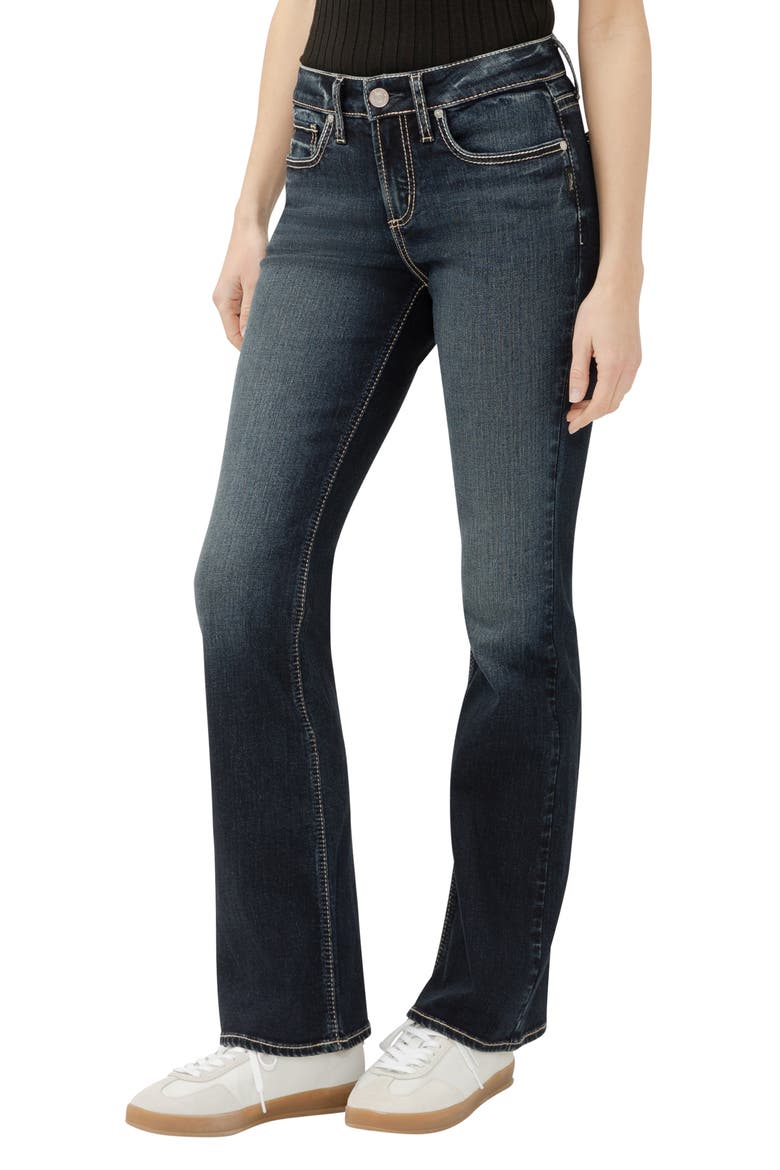 Suki Curvy Bootcut Jeans, Alternate, color, TWO STEPPIN