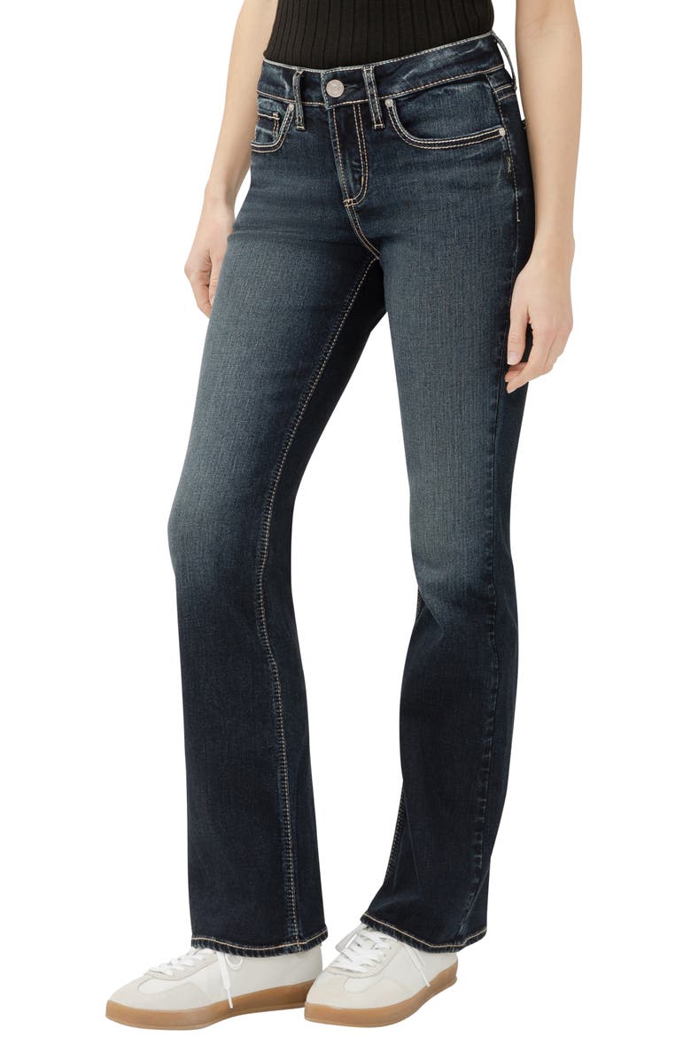 Silver Jeans Co. Suki Curvy Bootcut Jeans, Alternate, color,
