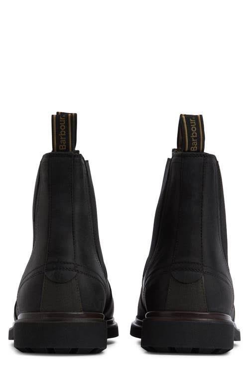 Barbour Hale Chelsea Boot In Black