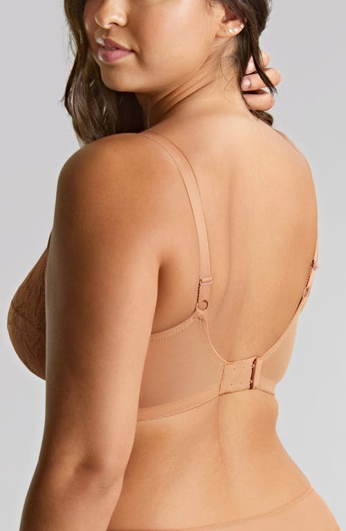Panache Envy Underwire Stretch Lace Side Support Bra In Neutral
