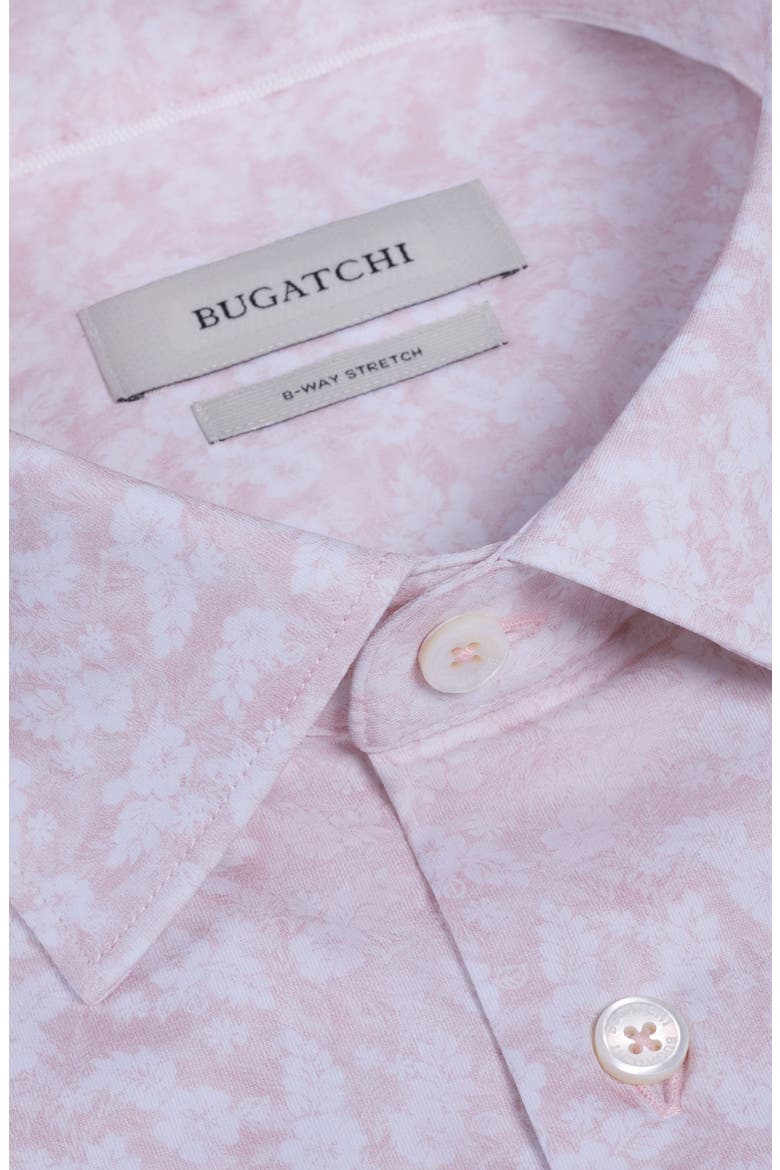 James OoohCotton® Floral Print Button-Up Shirt, Alternate, color, PEACH