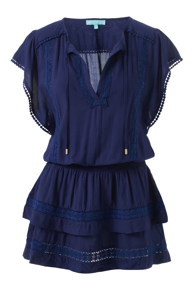 Georgie Cover-Up Dress, Alternate, color, NAVY