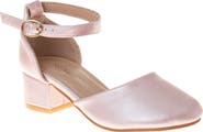 Laura Ashley Kids' Ankle Strap Block Heel Pump