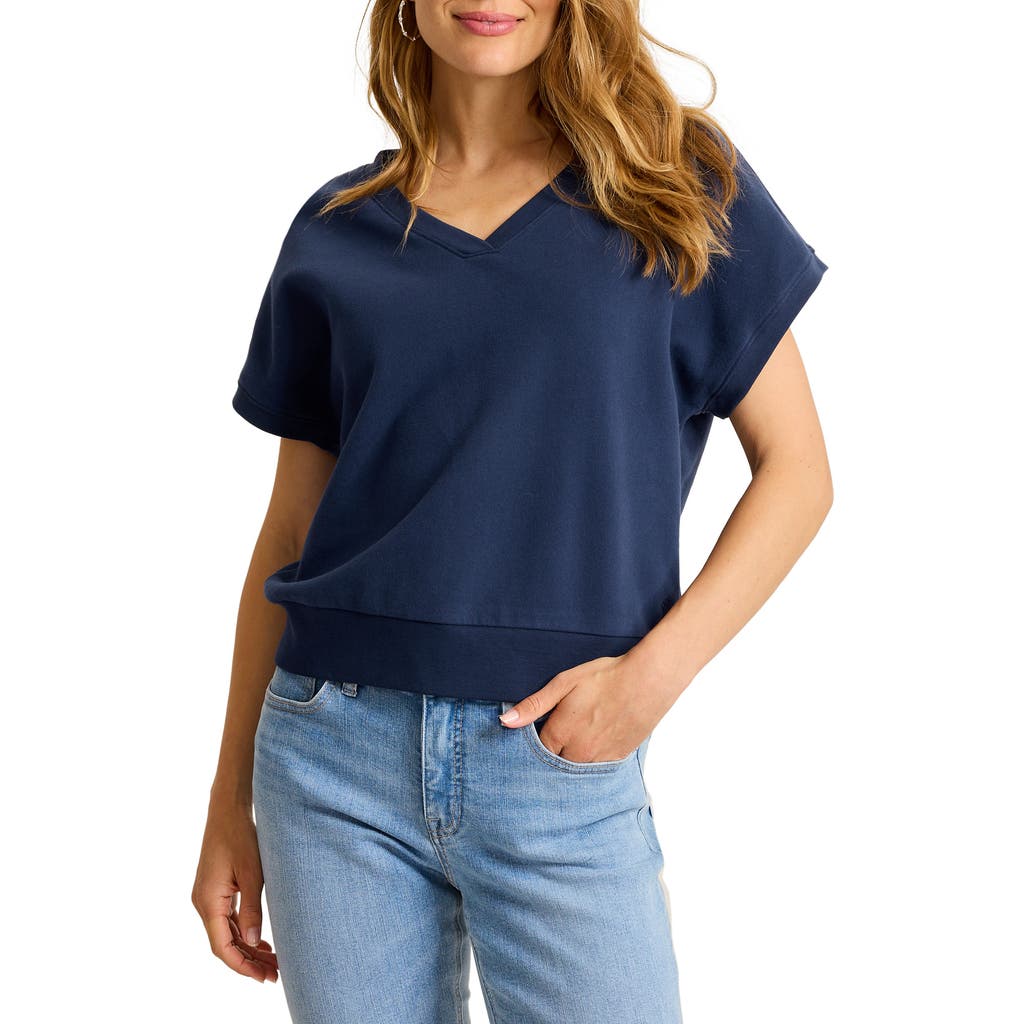 Tommy Bahama Marina Del Mar Short Sleeve Sweatshirt In Blue