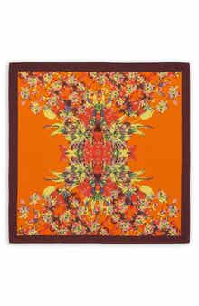 SAACHI Bloom Border Square Scarf