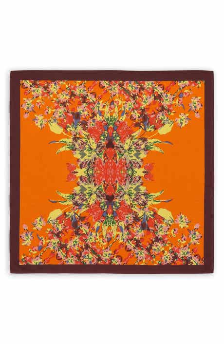 SAACHI Bloom Border Square Scarf