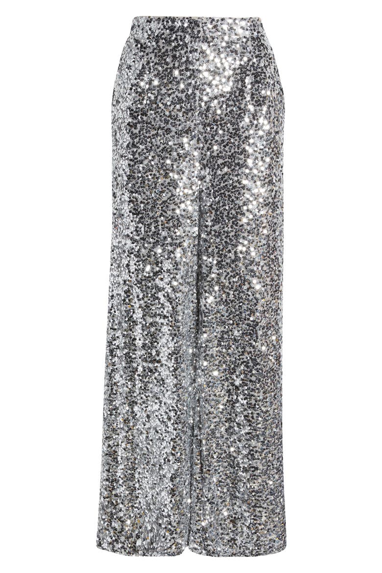 Disco Fever Sequin Wide Leg Pants, Alternate, color, DISCO FEVER