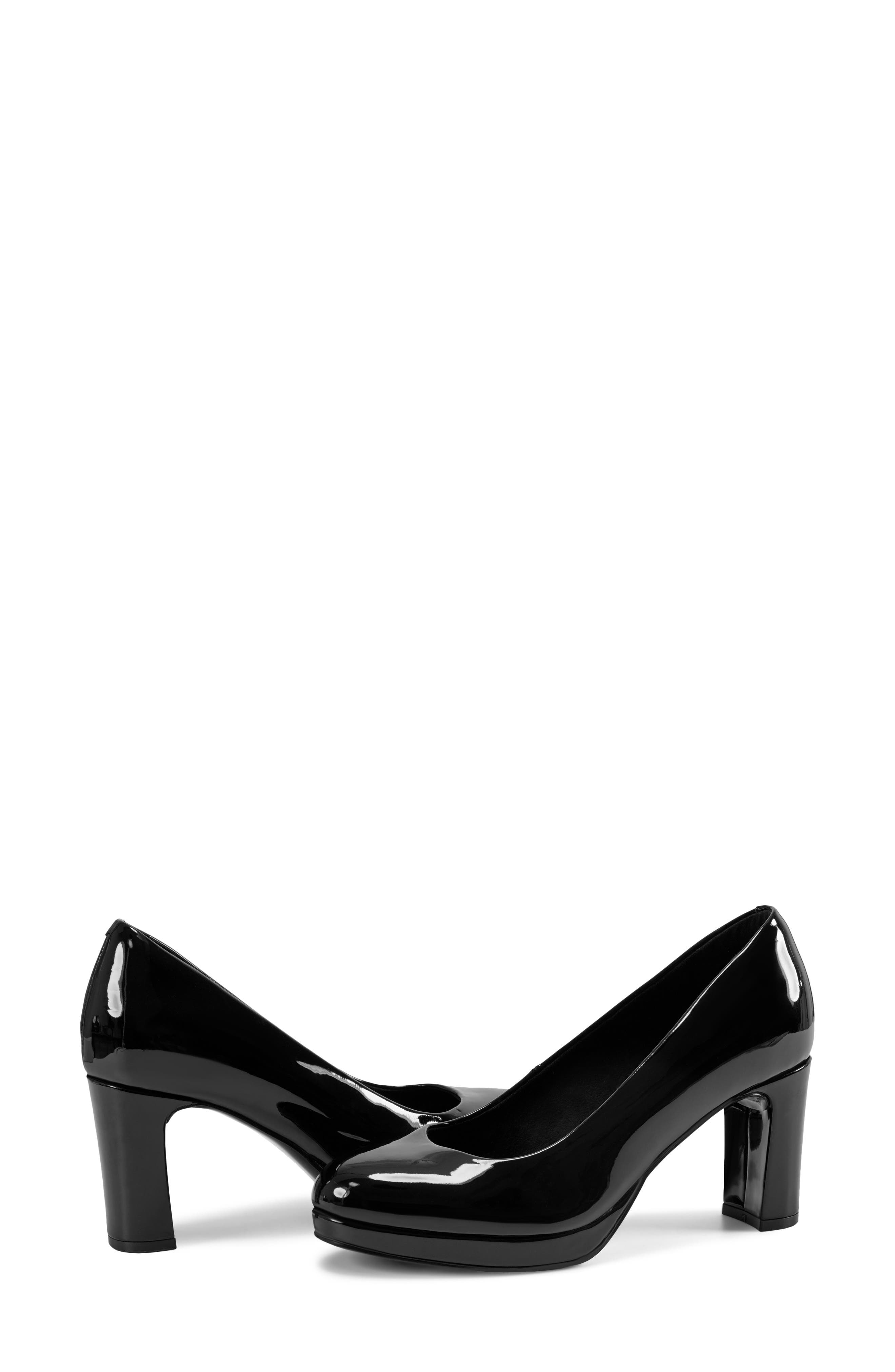 Rockport Carmen Platform Pump, Alternate, color, Black