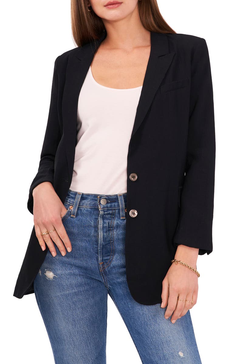 Vince Camuto Notch Collar Blazer, Main, color,