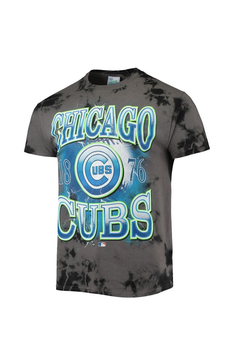 '47 Men's '47 Charcoal Chicago Cubs Wonder Boy Vintage Tubular T-Shirt, Alternate, color,