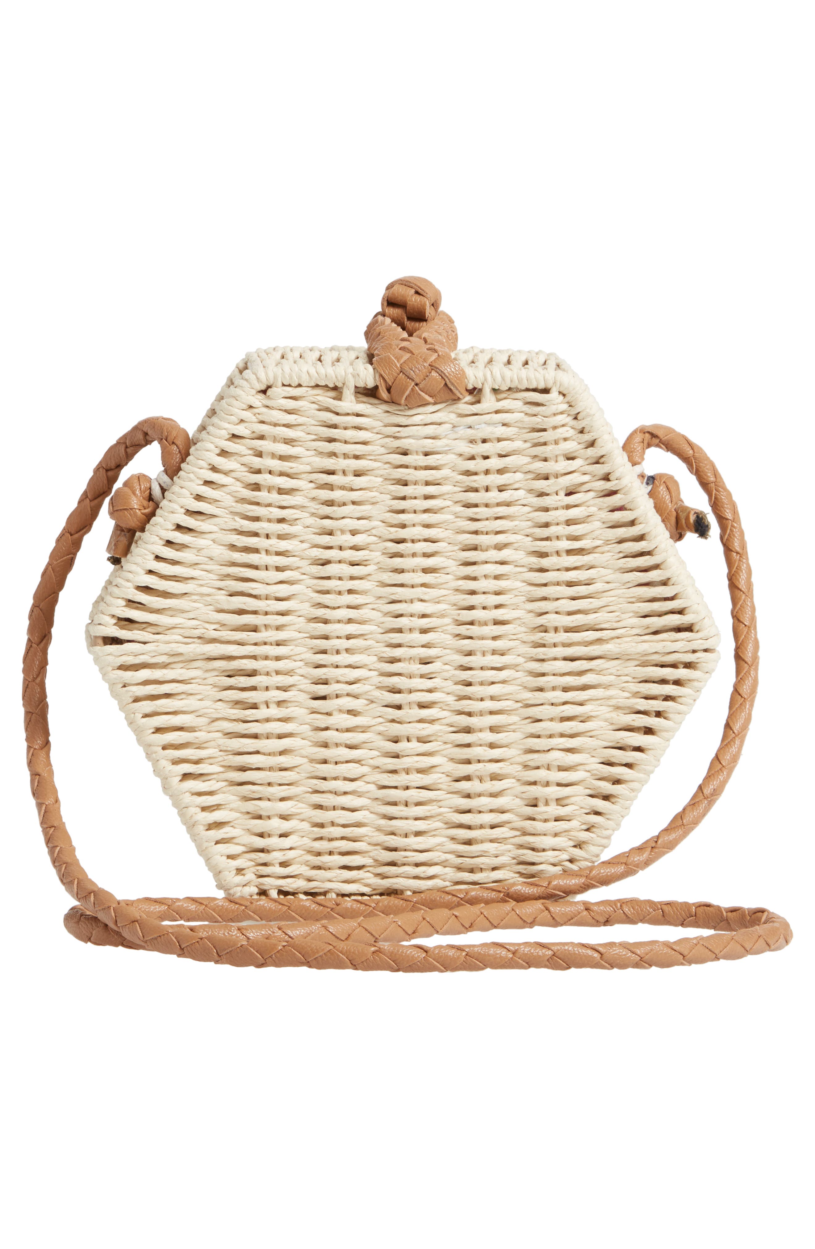 Mali + Lili Lexi Woven Crossbody Bag, Alternate, color, 