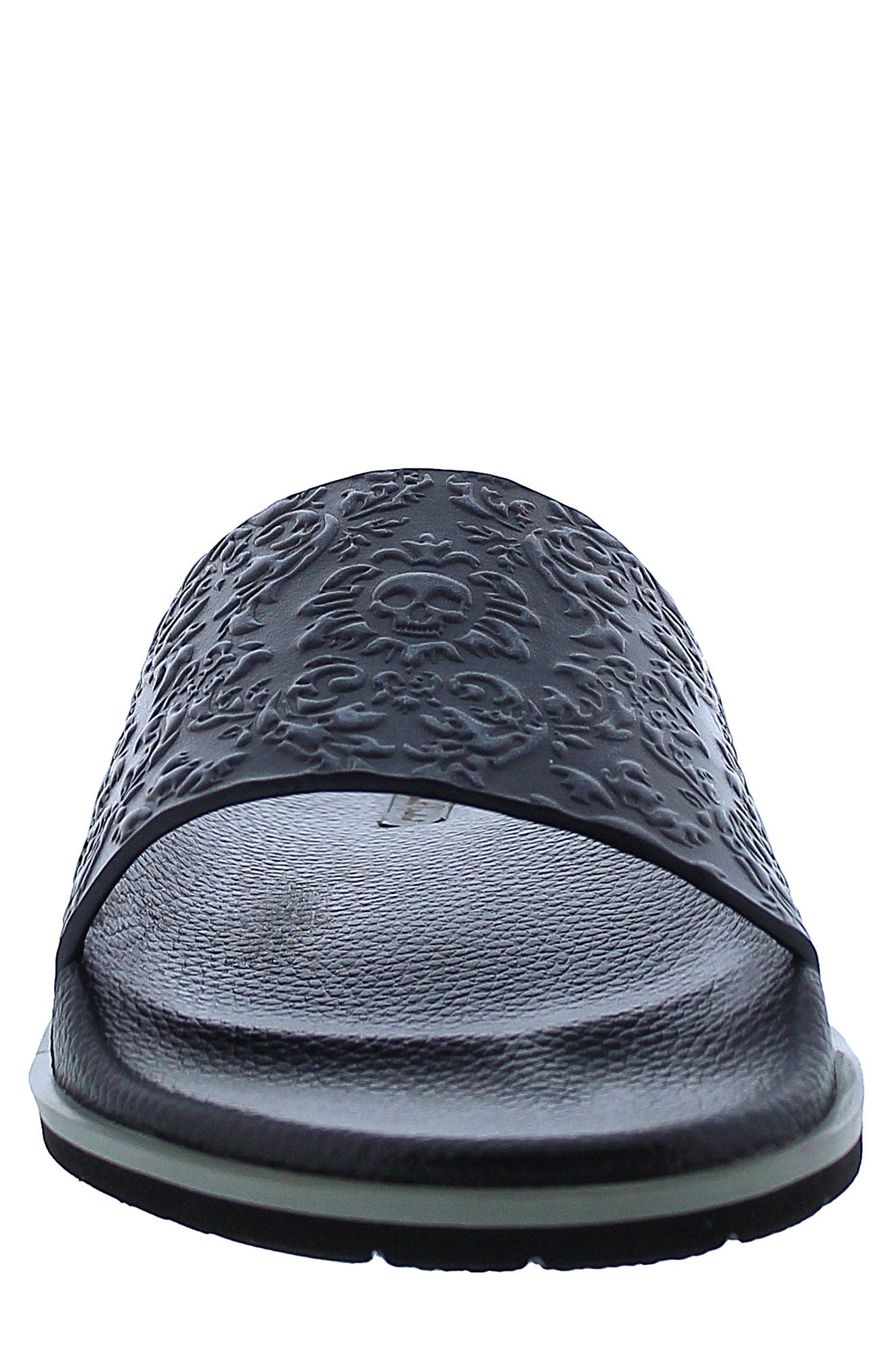 Robert Graham Understory Leather Slide Sandal, Alternate, color, 