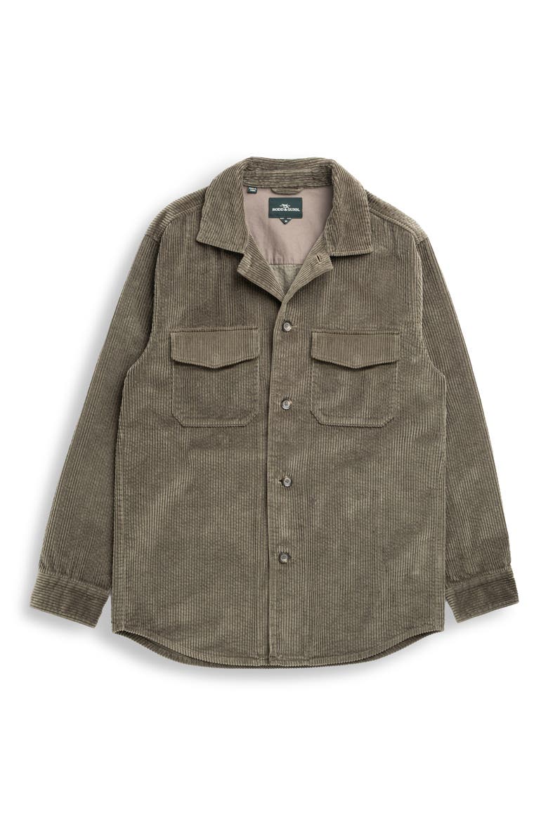 Glendale Corduroy Shirt Jacket, Alternate, color, PUTTY