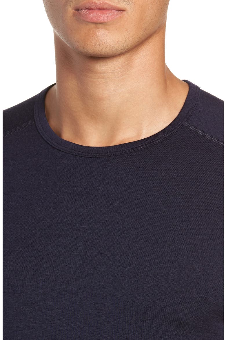Oasis Long Sleeve Wool Base Layer T-Shirt, Alternate, color, MIDNIGHT NAVY