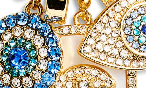 Baublebar Evil Eye Multicharm Necklace In Blue