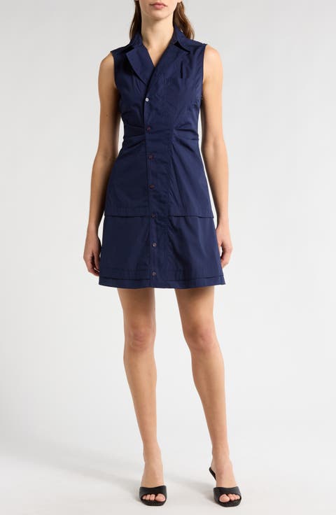 Satina Cotton Shirtdress