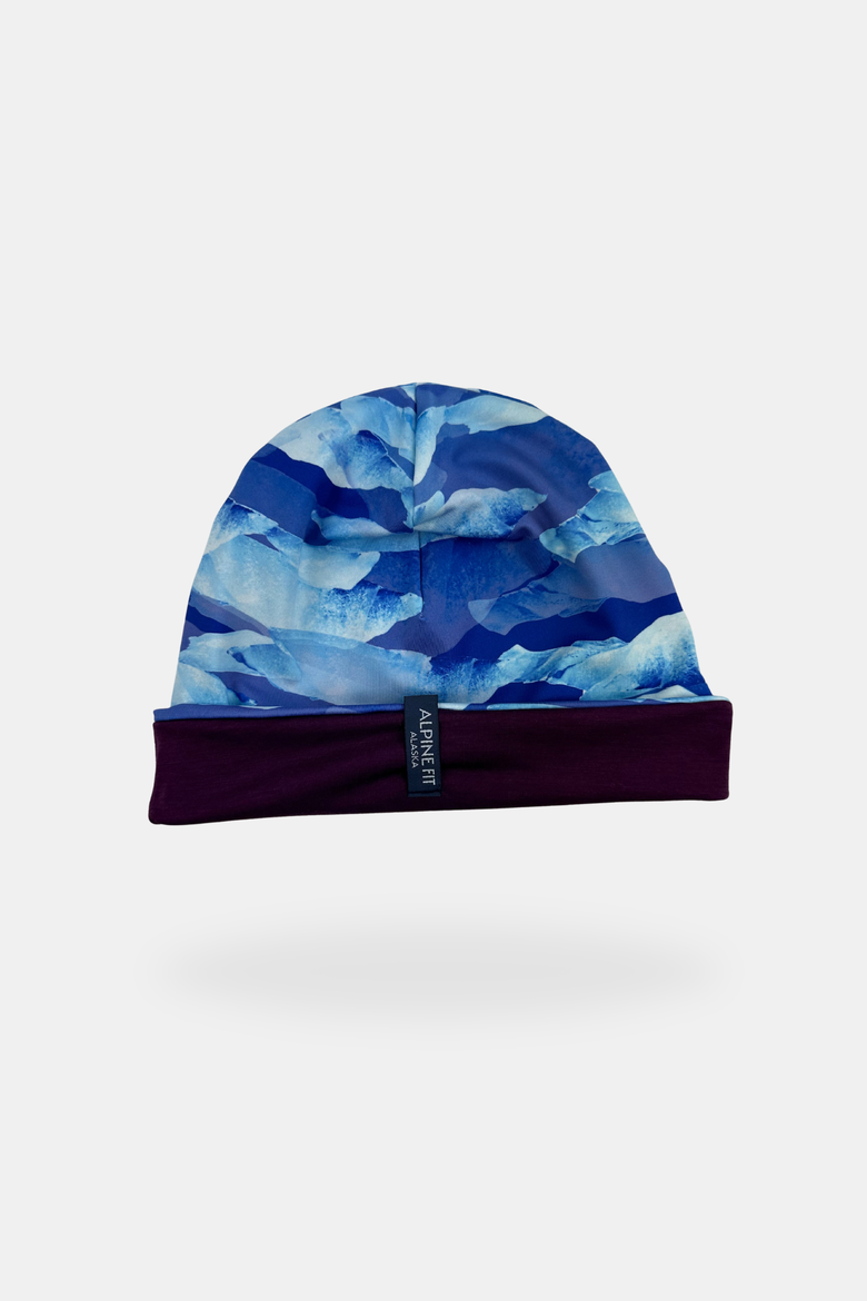 Go All Winter Merino Wool Lined Hat, Alternate, color, Glacial