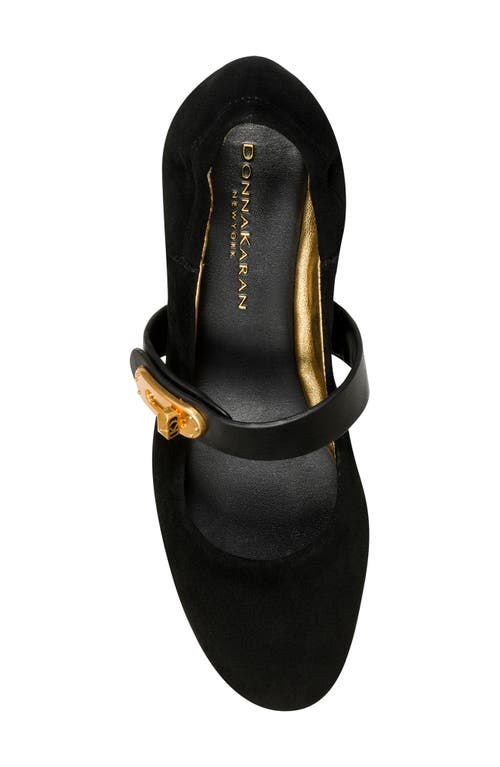 Donna Karan New York Anselm Mary Jane Flat In Black
