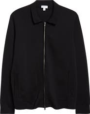 Sunspel Merino Wool Zip Cardigan