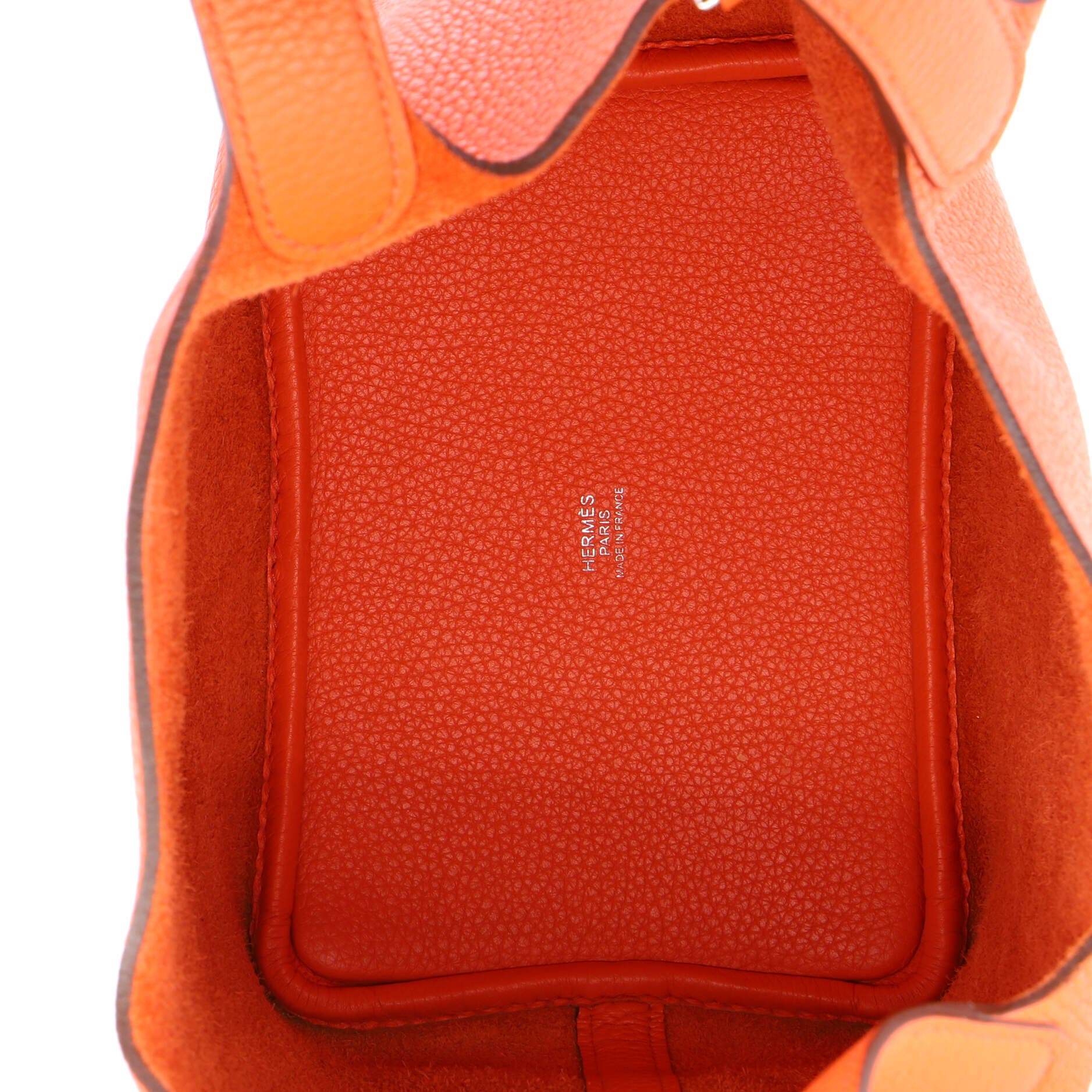 Pre-Owned Hermes Picotin Lock Bag Clemence PM, Alternate, color, Orange Poppy