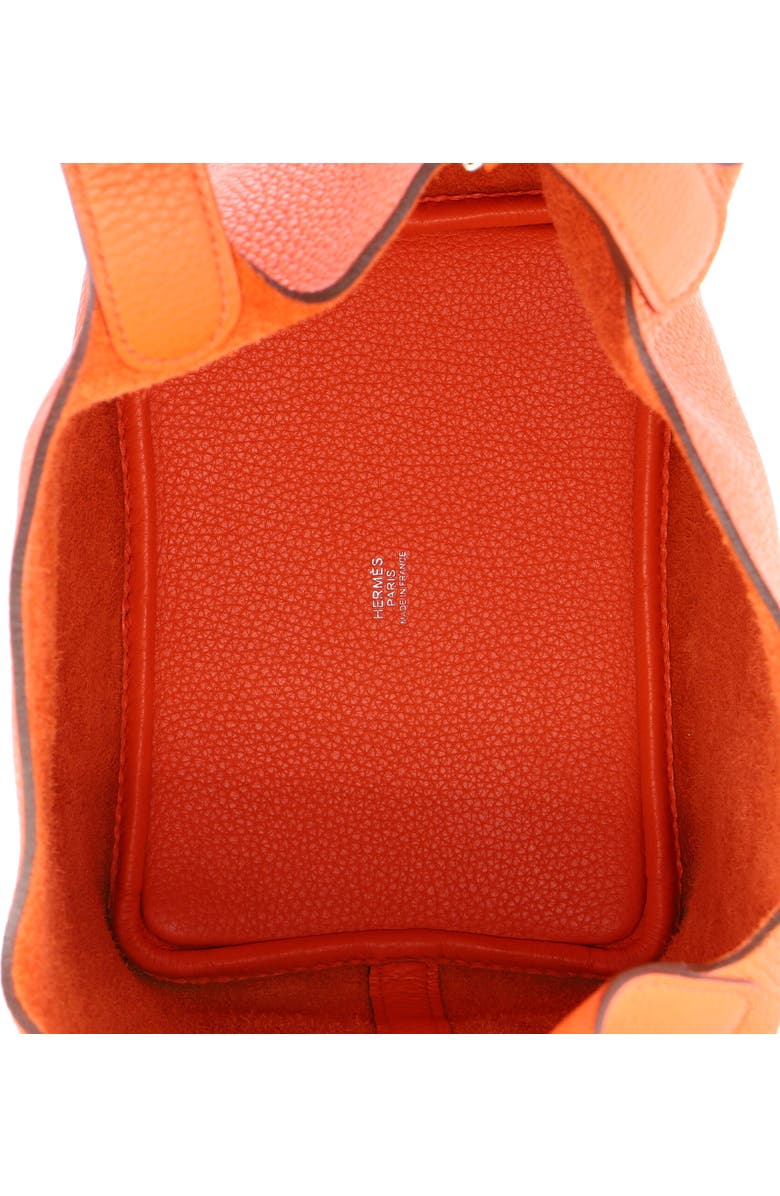 Pre-Owned Hermes Picotin Lock Bag Clemence PM, Alternate, color, Orange Poppy