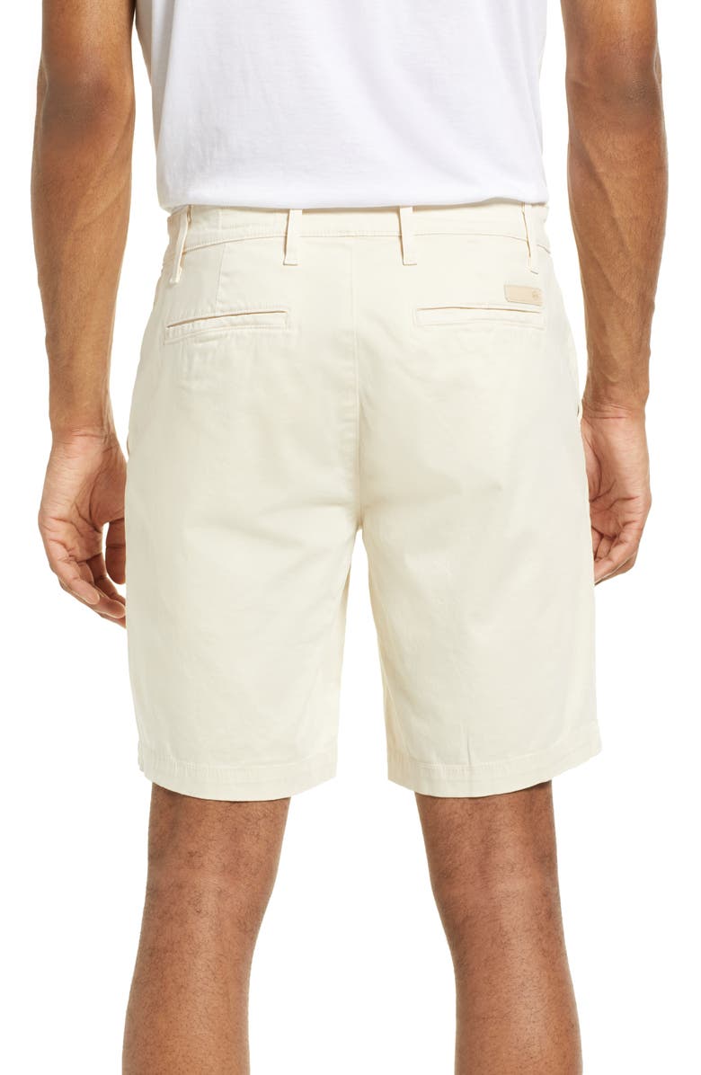 AG Wanderer 8.5-Inch Stretch Cotton Chino Shorts, Alternate, color, White Cream