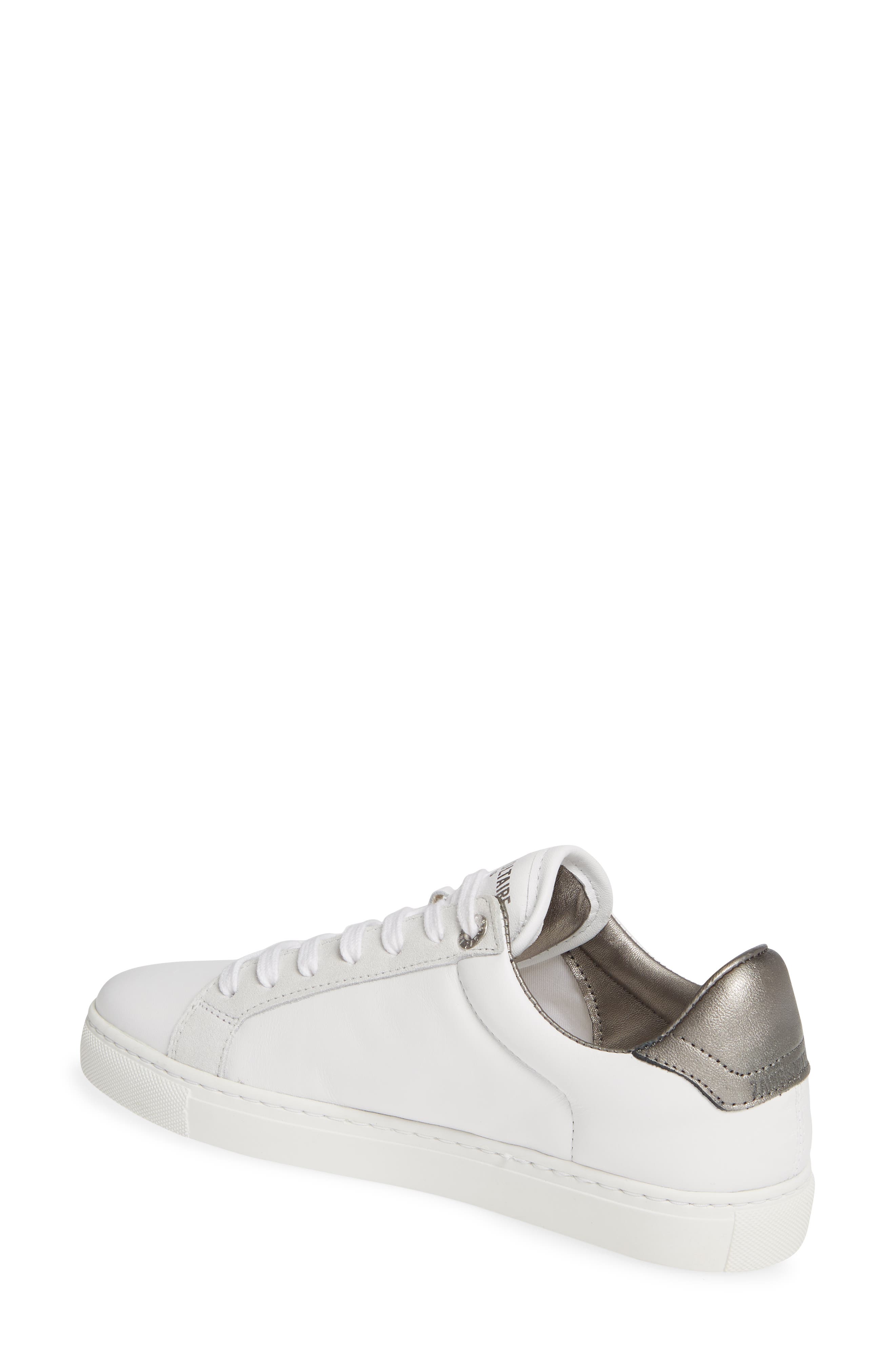 ZV1747 Sneaker, Alternate, color, BLANC
