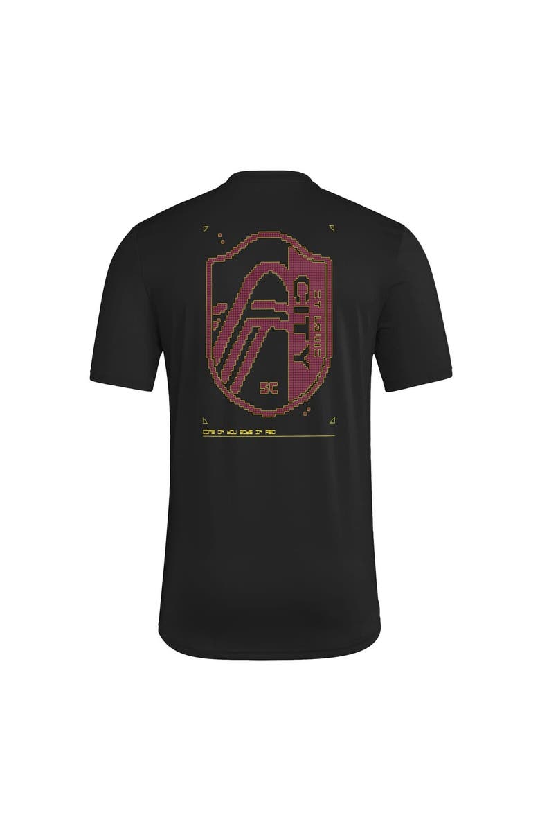 adidas Men's adidas  Black St. Louis CITY SC 2026 Anthem AEROREADY Pregame T-Shirt, Alternate, color, Black