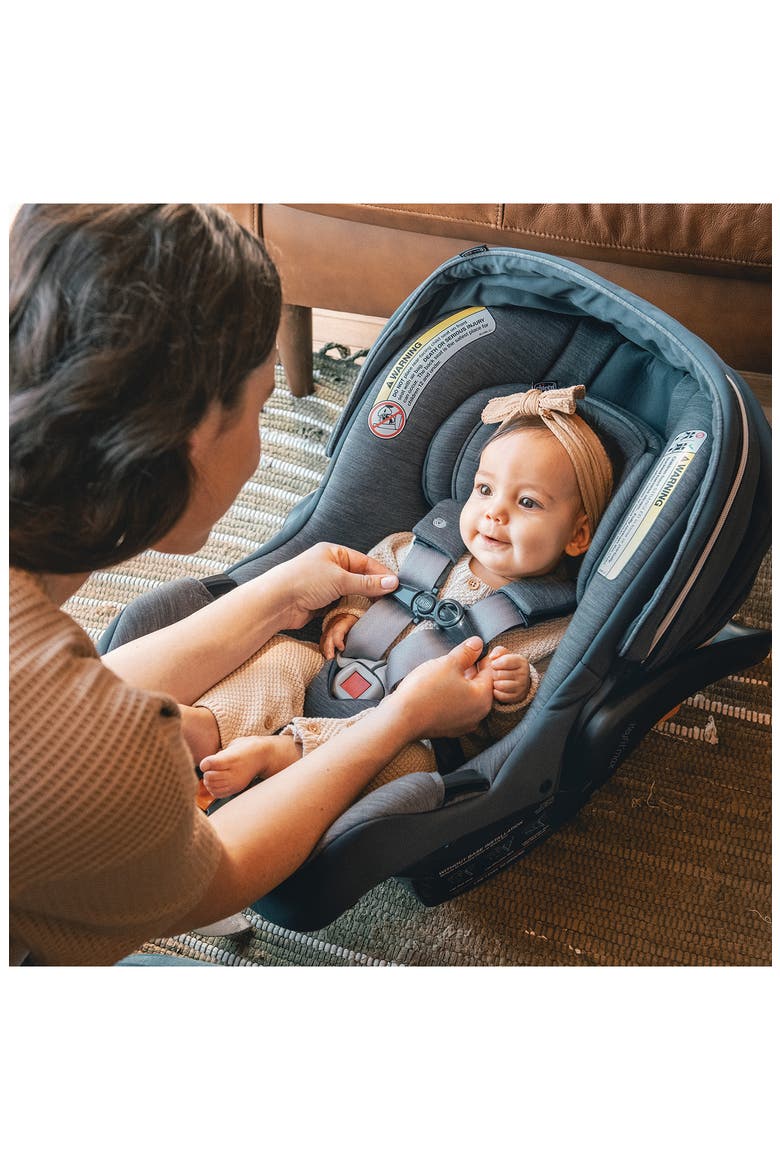 KeyFit® Max Zip ClearLux™ Extended-Use Infant Car Seat, Alternate, color, BLUE GREY