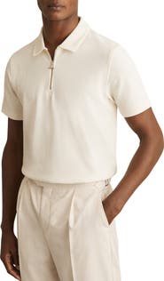 Reiss Albany Zip Polo