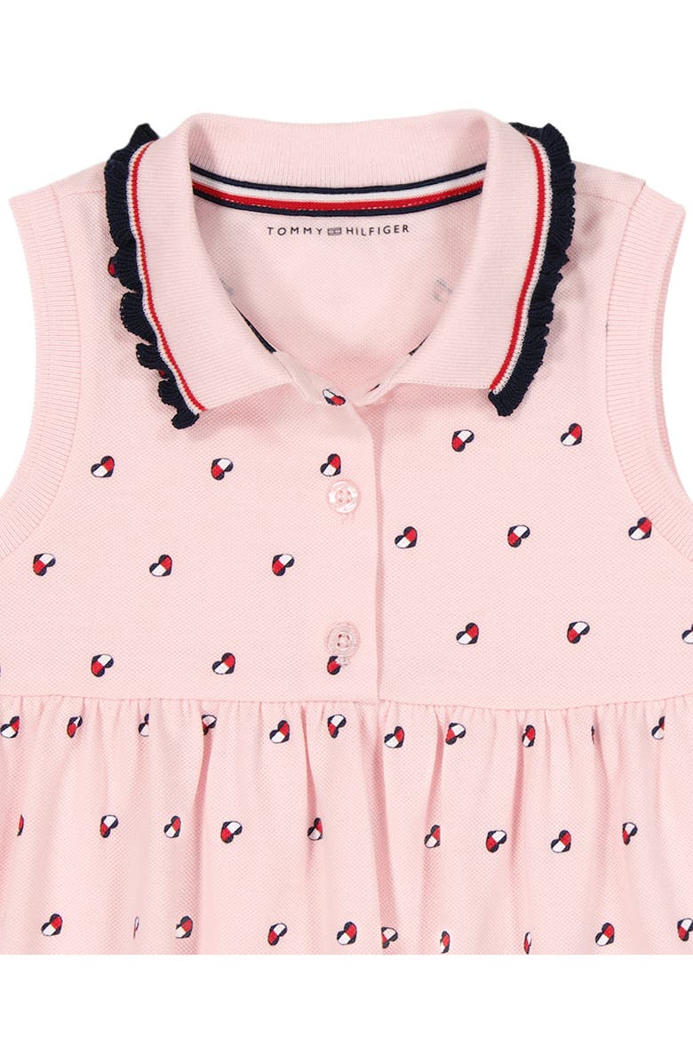 Tommy Hilfiger Johnny Collar Tunic & Leggings Set, Alternate, color, Dark Pink