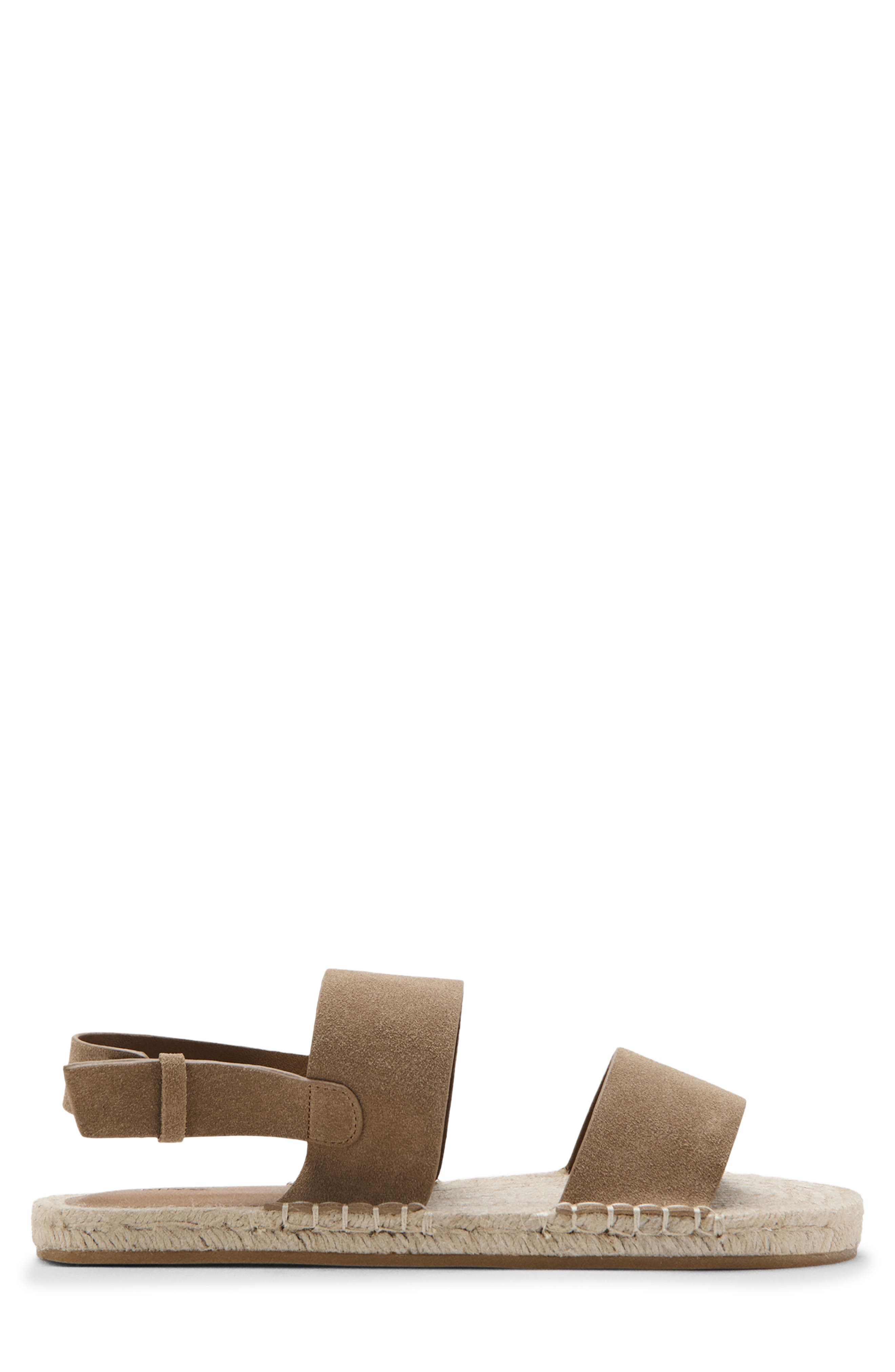 Suede Sandal, Alternate, color, SAND
