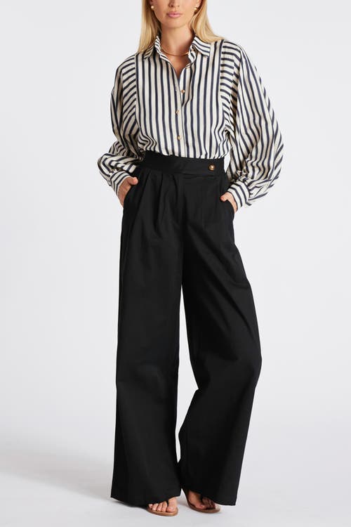 Bishop + Young Alessandro Wide Leg Pant In White