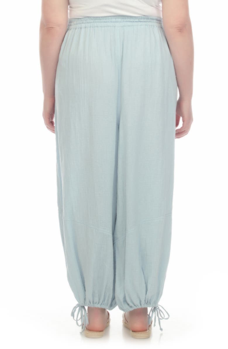 BOHO ME Cotton Parachute Pants, Alternate, color, Chambray