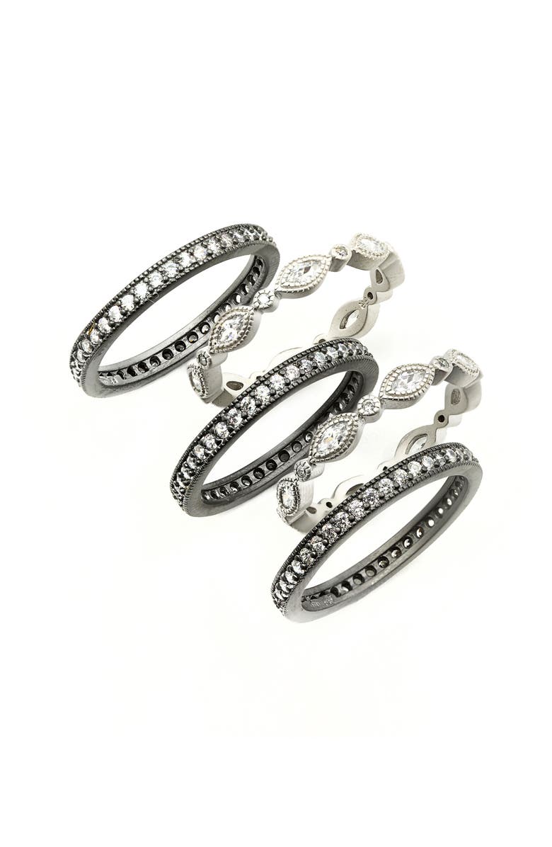 FREIDA ROTHMAN Stackable Eternity Band Rings, Main, color, 