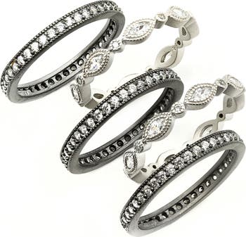 Freida Rothman Stackable Rings FREIDA ROTHMAN Stackable Eternity Band Rings | Nordstrom