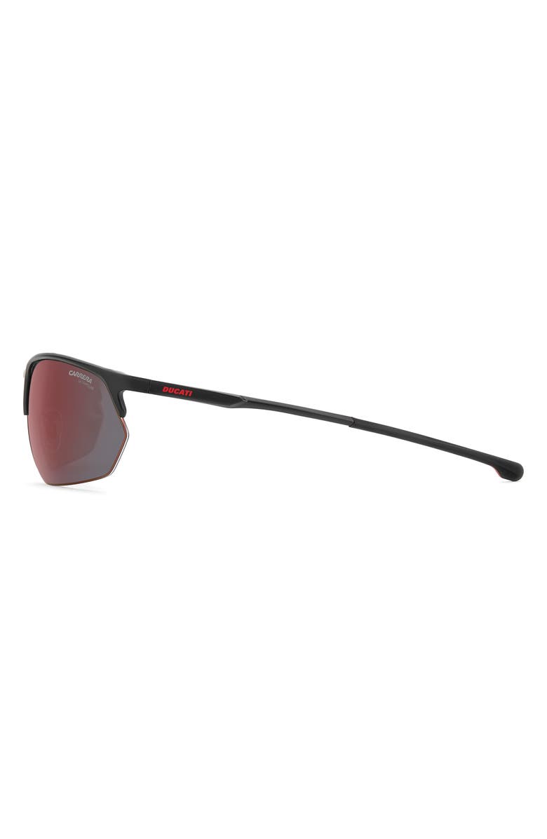 Carrera Eyewear Carduc 65mm Polarized Rectangular Sunglasses, Alternate, color, 