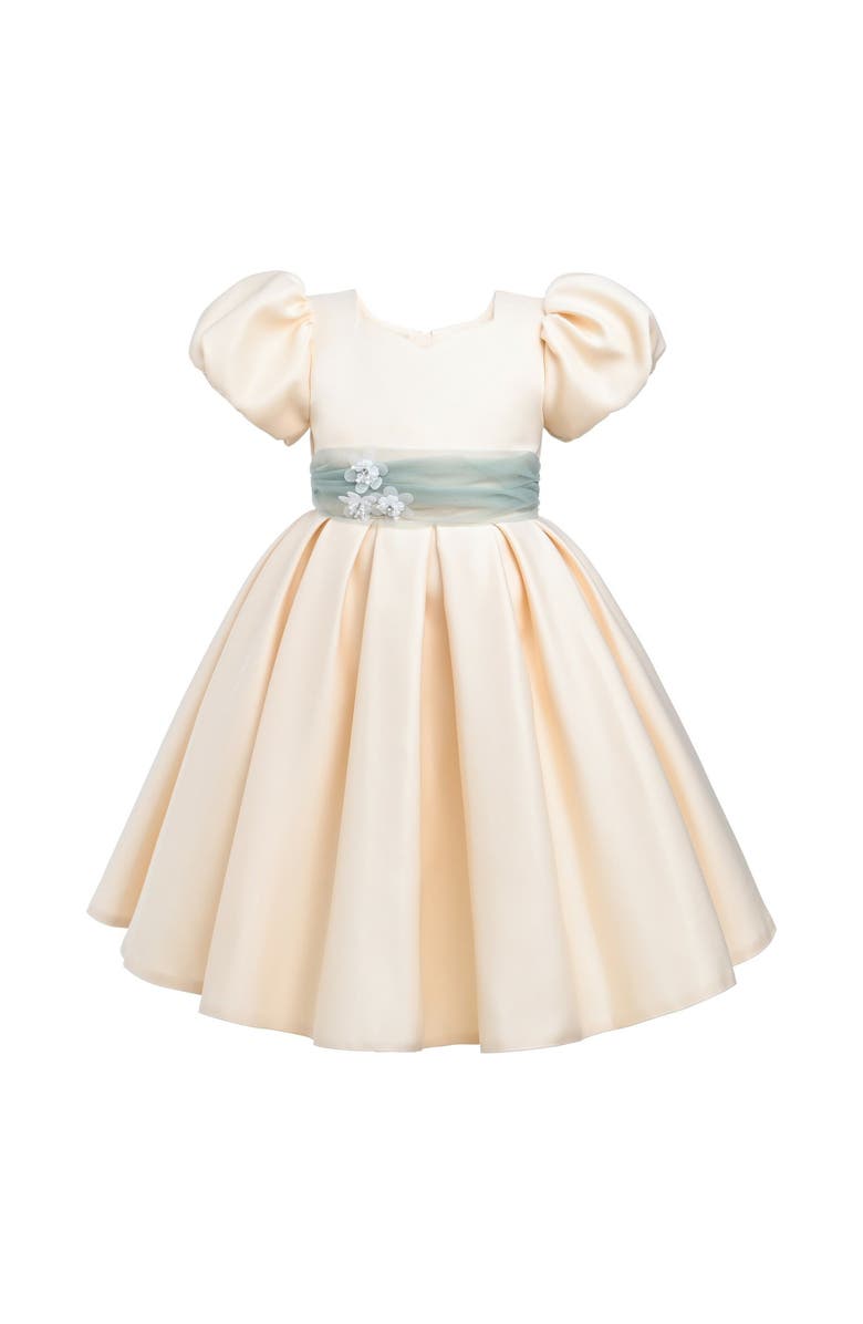 Tulleen Easton Dress, Main, color, Ivory