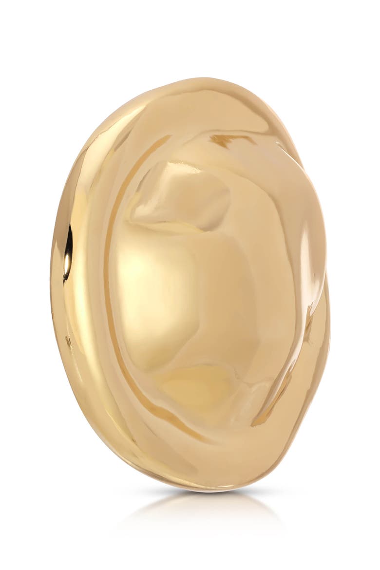 Moderna Brooch, Alternate, color, GOLD