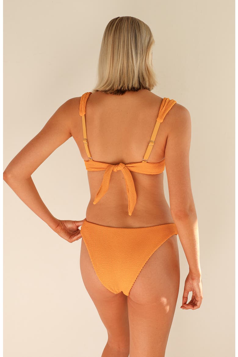 Nocturnal Cheeky Bikini Bottom, Alternate, color, Golden Glow
