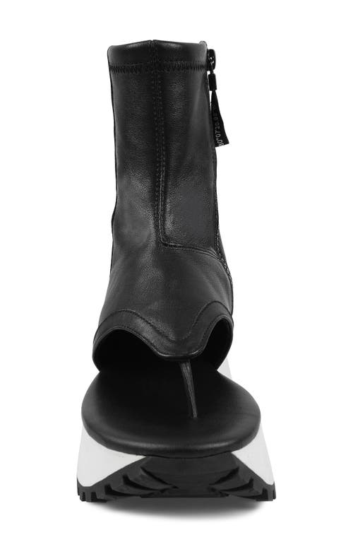 Zigi Jacked Platform Sandal In Black