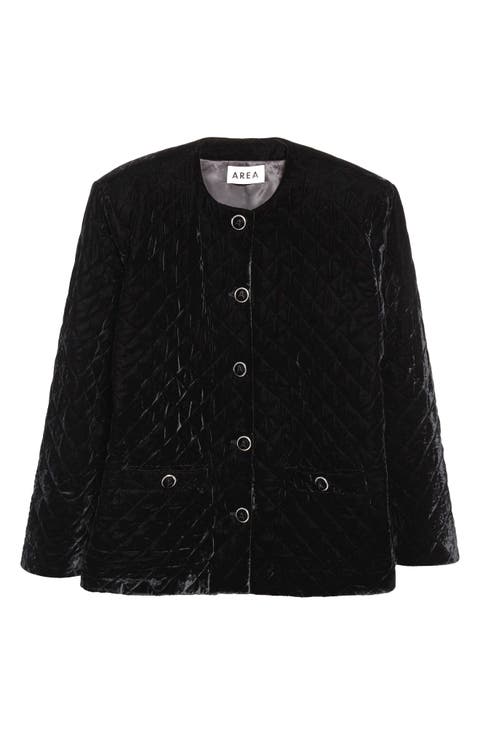 Quilted Velvet Lady Jacket