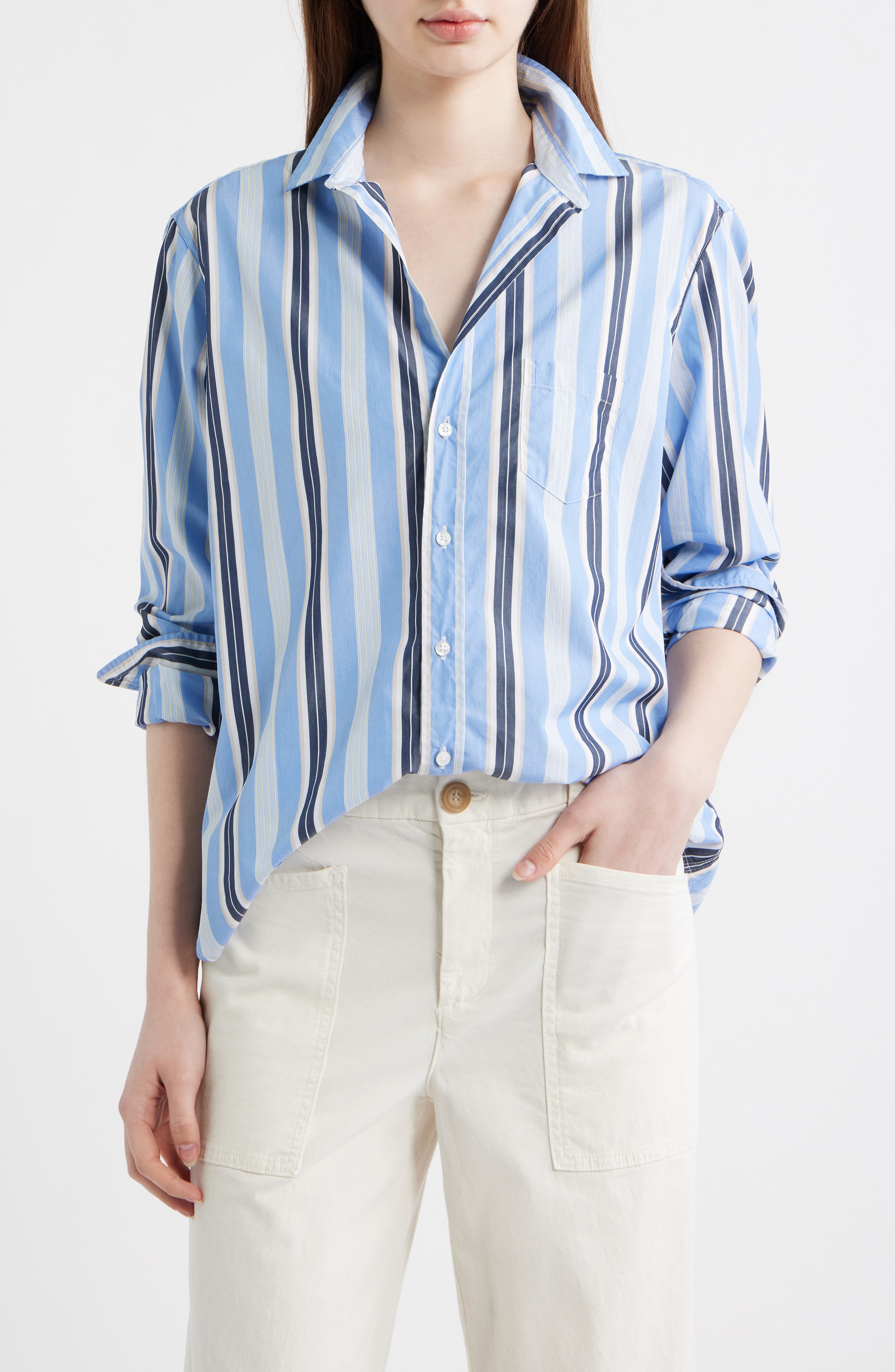 BLUE SAND NAVY STRIPE