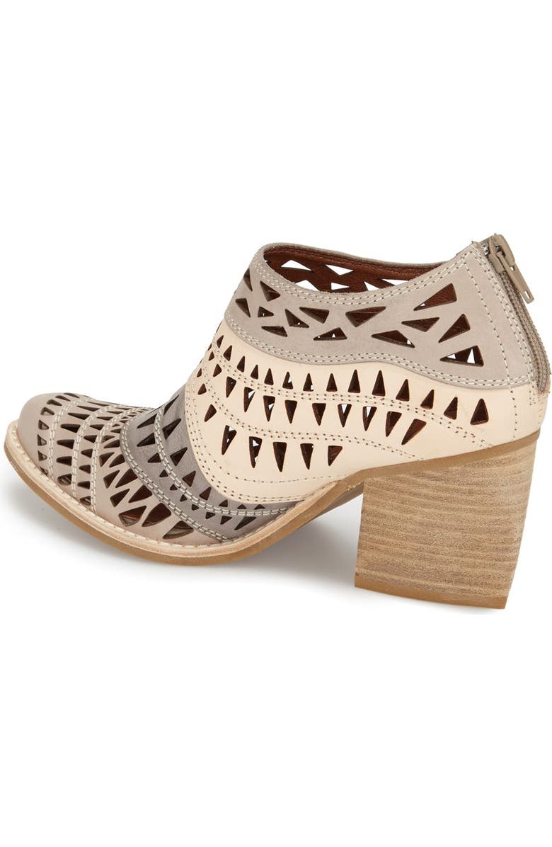 Jeffrey Campbell 'Faviola' Cutout Western Bootie, Alternate, color,